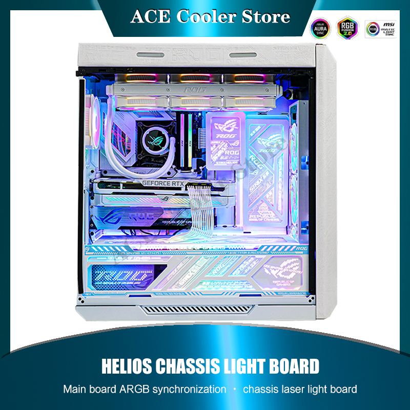 Pc Gaming Case - RGB Mirror PC Case Backplate Panel