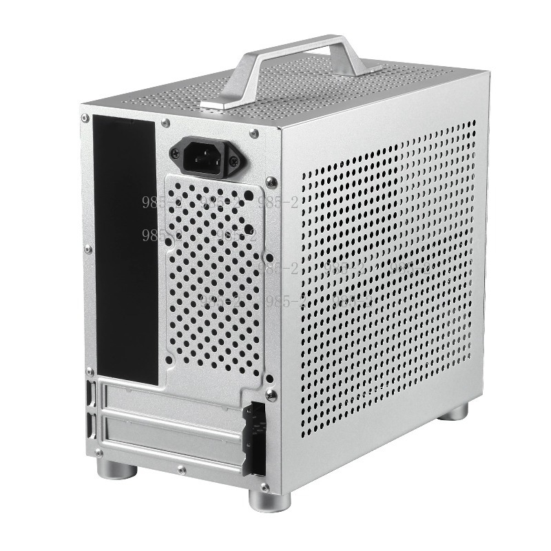Pc Gaming Graphics Card - Casing Mini ITX Tower dengan Pegangan,