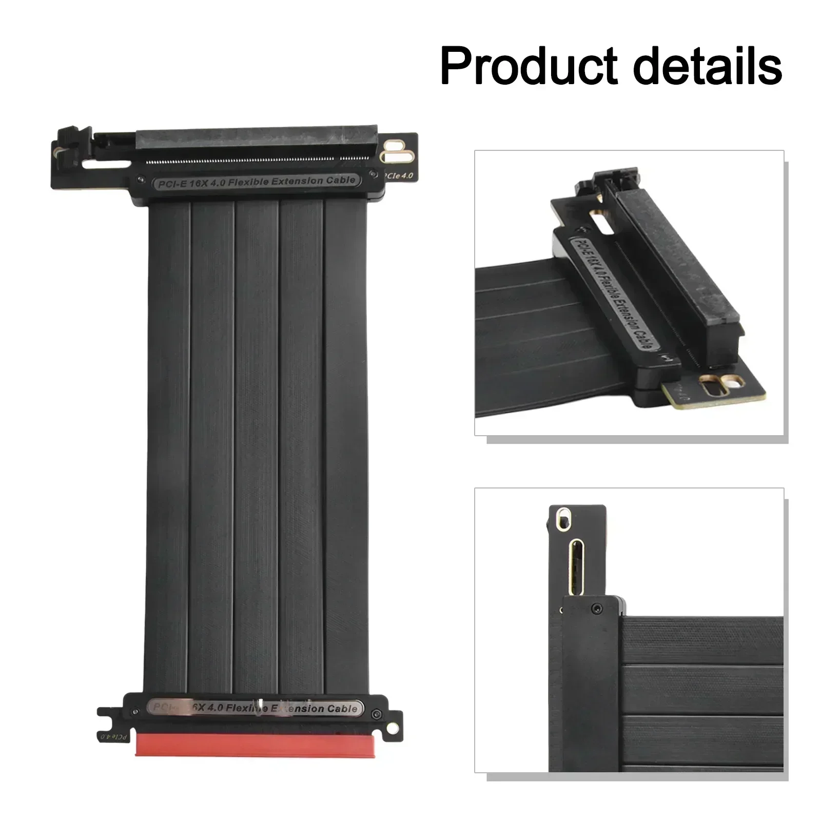 Pcie Riser Cable - Kabel Riser TEUCER PCI-E 4.0 X16