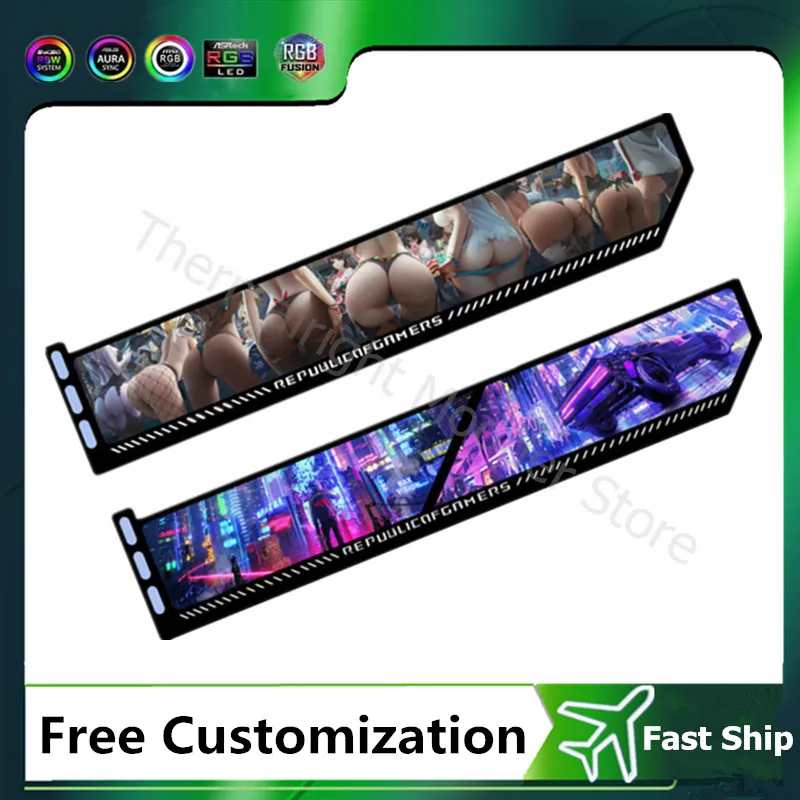 Pc Gaming Graphics Card - Braket kartu grafis ARGB, dudukan GPU