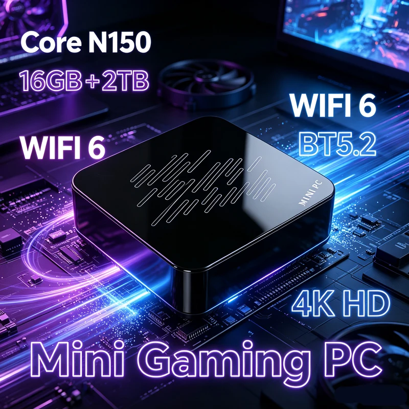 Pc Gaming Compact - Ryzen AI9 & Intel N150 Mini