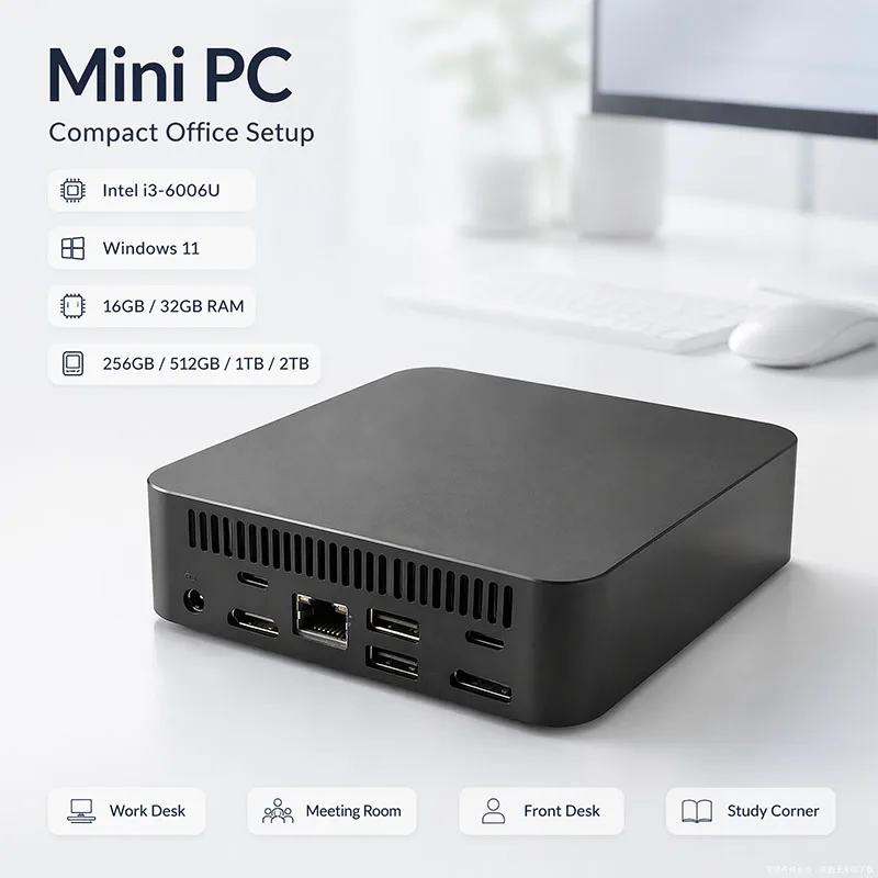 2026 MINI PC Intel Core i3-600 - Pc Gaming I3 ulasan dan harga