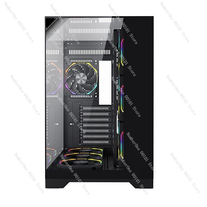 Casing PC Gaming ATX Kaca Temp - Pc Gaming Case ulasan dan harga