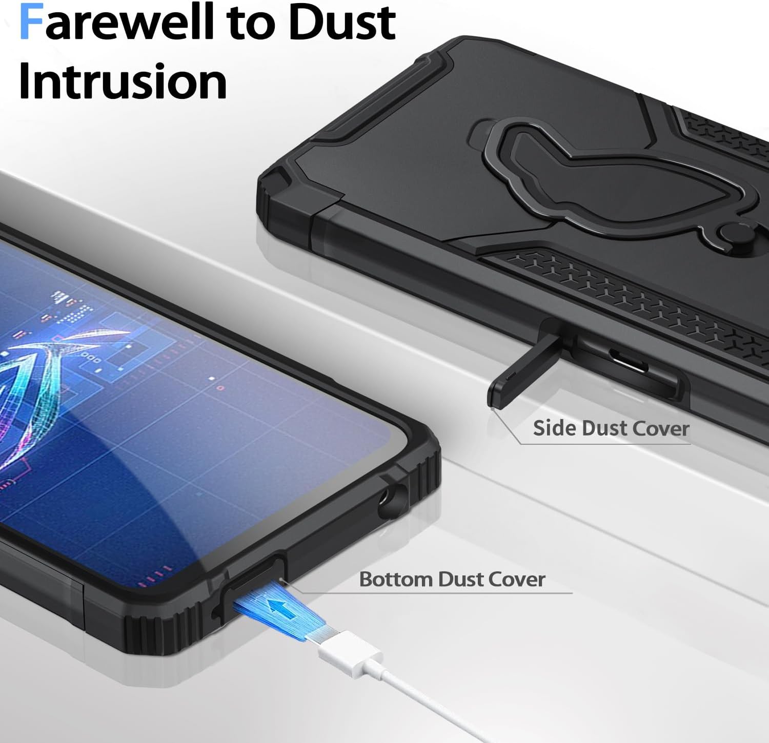 Casing Ponsel ROG 5 Tahan Bent - Pc Gaming Case ulasan dan harga