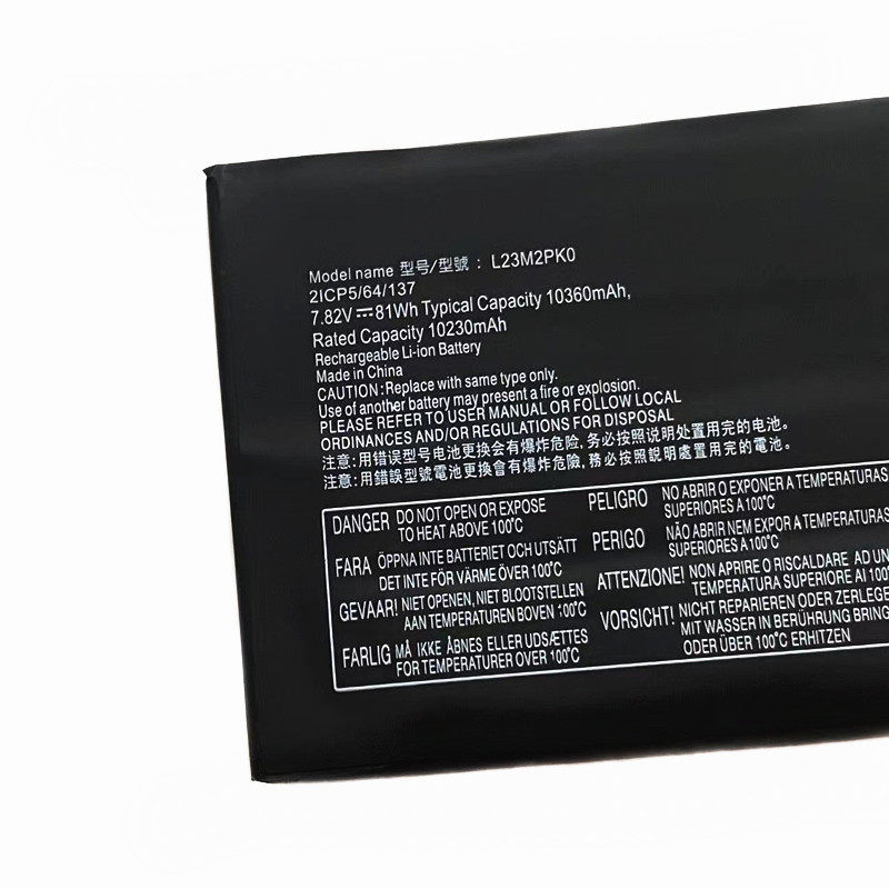 Baterai 81WH Kapasitas L23M2PK - Pc Gaming Lenovo Legion ulasan dan harga