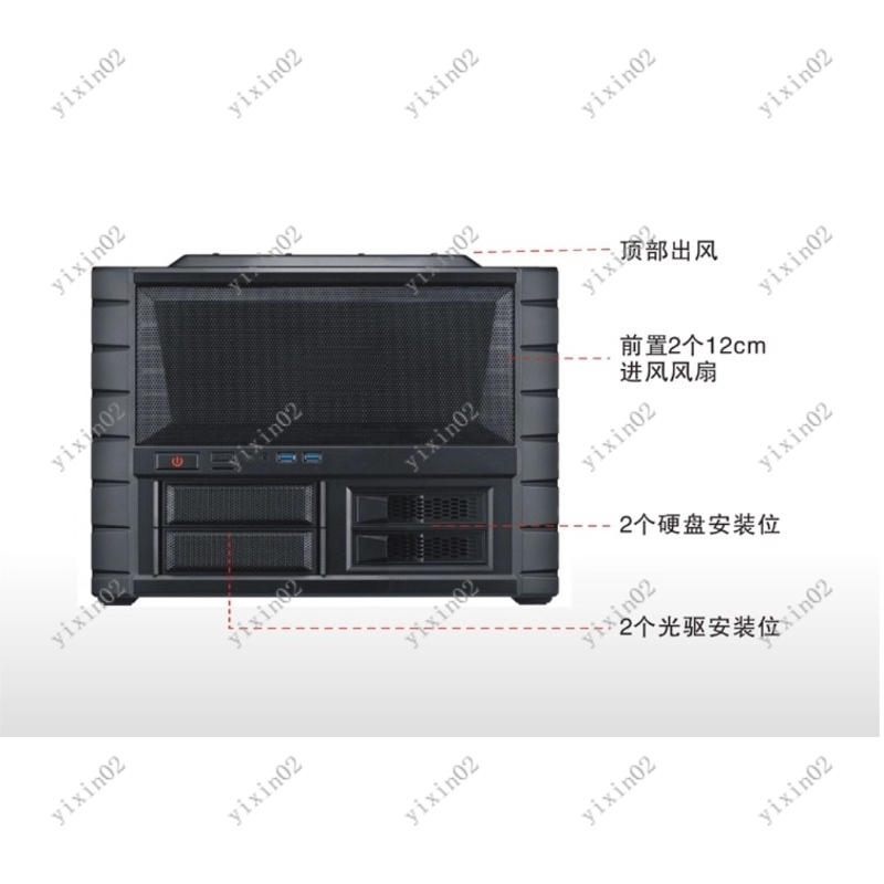 Casing Komputer Motherboard AT - Pc Gaming Case ulasan dan harga