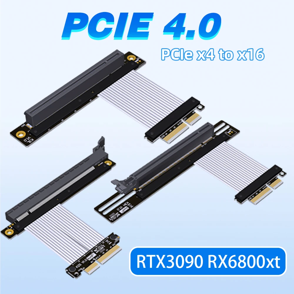 PCI Express 4.0 X4 Ke X16 RTX3 - Pcie Riser Cable ulasan dan harga