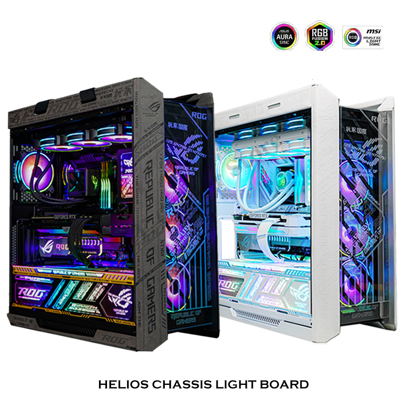RGB Mirror PC Case Backplate P - Pc Gaming Case ulasan dan harga