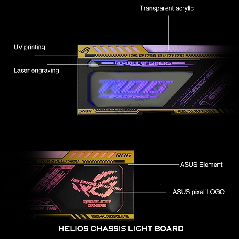 RGB Mirror PC Case Backplate P - Pc Gaming Case ulasan dan harga