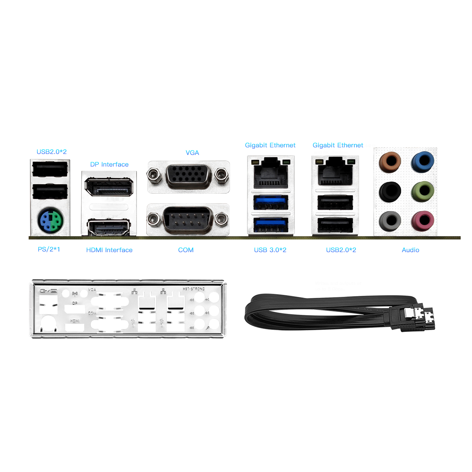 Motherboard MACHINIST H97 STRO - Pc Gaming I3 ulasan dan harga