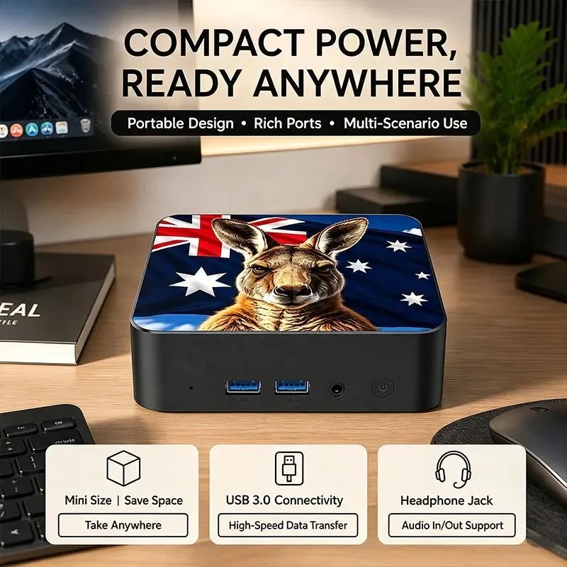Komputer Mini PC Baru yang Tan - Pc Gaming Desktop ulasan dan harga