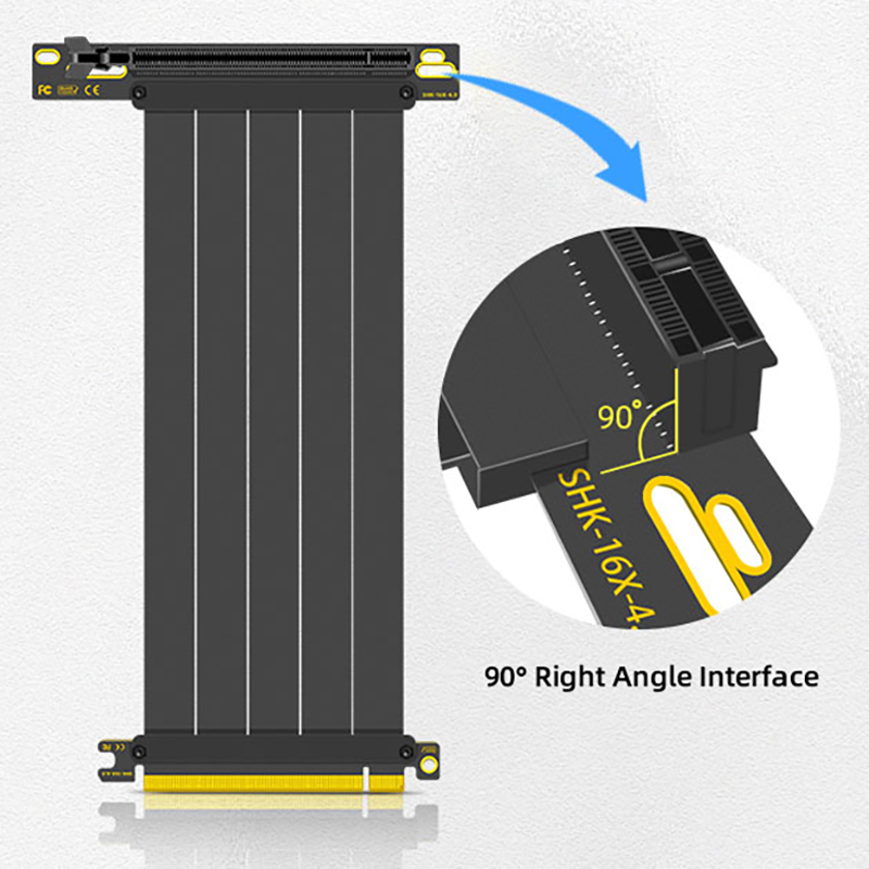 TEUCER PCI-E 4.0 X16 kabel Ris - Pcie Riser Cable ulasan dan harga