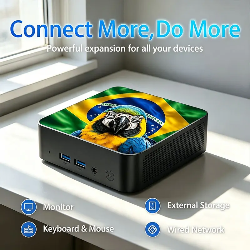 New Mexico Brazil Flag Mini PC - Pc Gaming Compact ulasan dan harga
