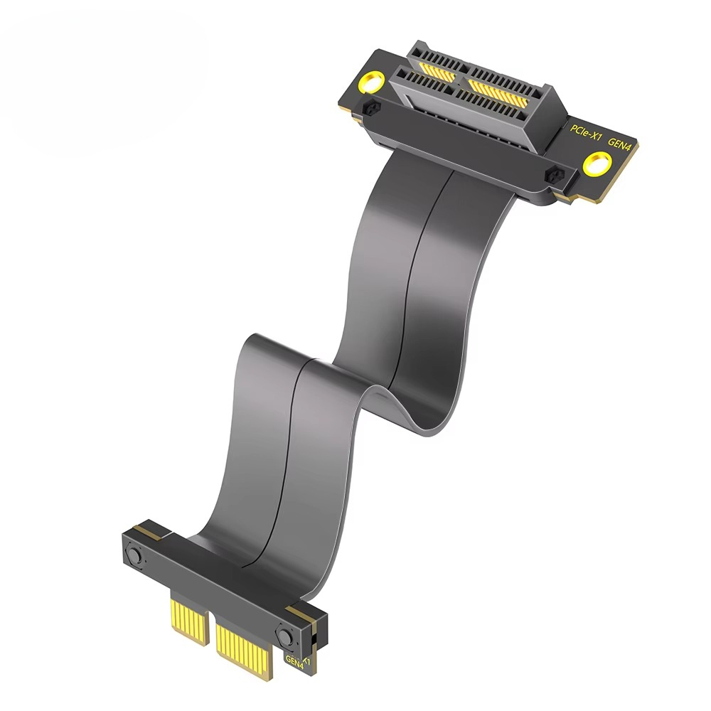 Kabel Riser PCI-E 4.0 X1 Kabel - Pcie Riser Cable ulasan dan harga