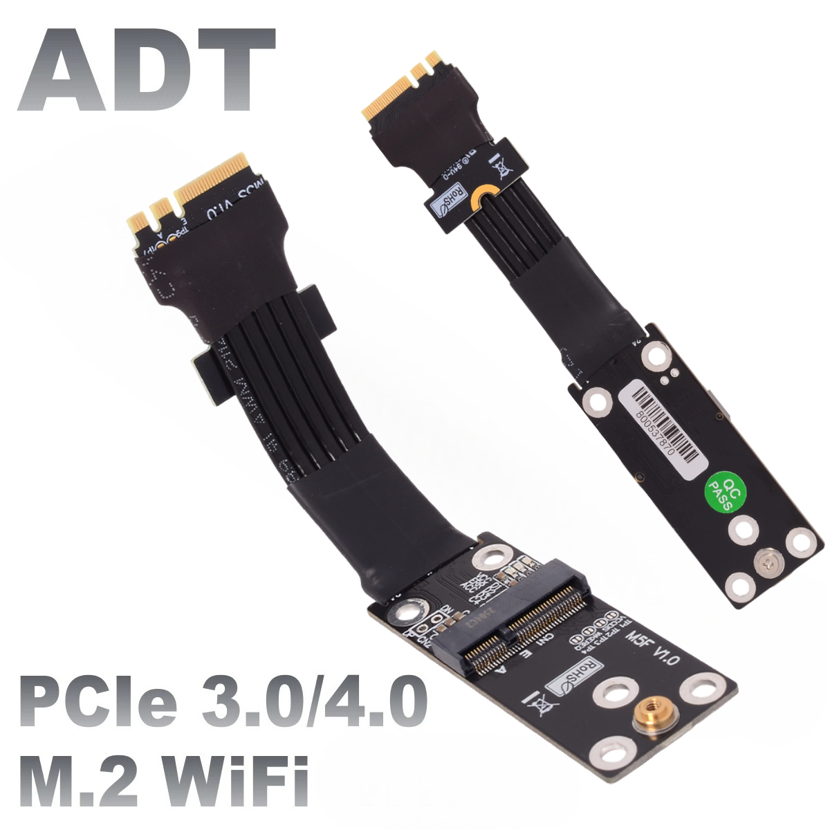 ADT-Link M.2 Kunci A.E. Kabel  - Pcie Riser Cable ulasan dan harga