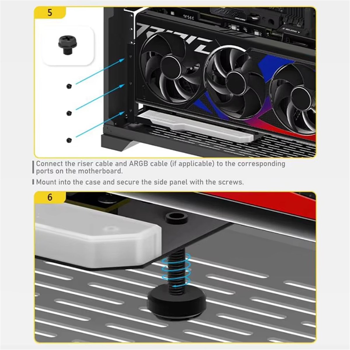 Braket Pemasangan GPU Vertikal - Pcie Riser Cable ulasan dan harga