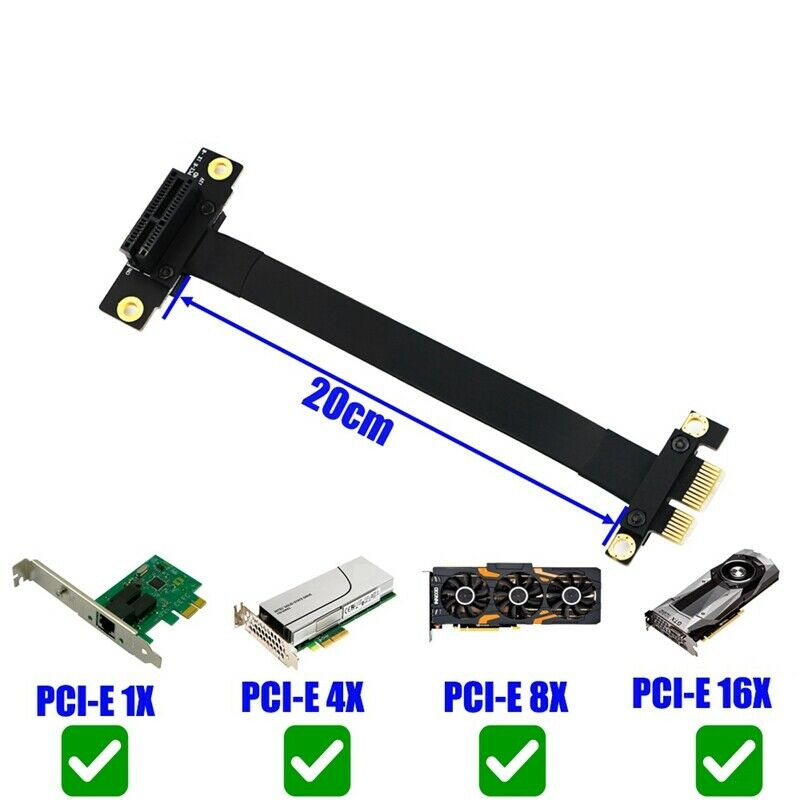 Kabel Ekstensi Adaptor Riser C - Pcie Riser Cable ulasan dan harga