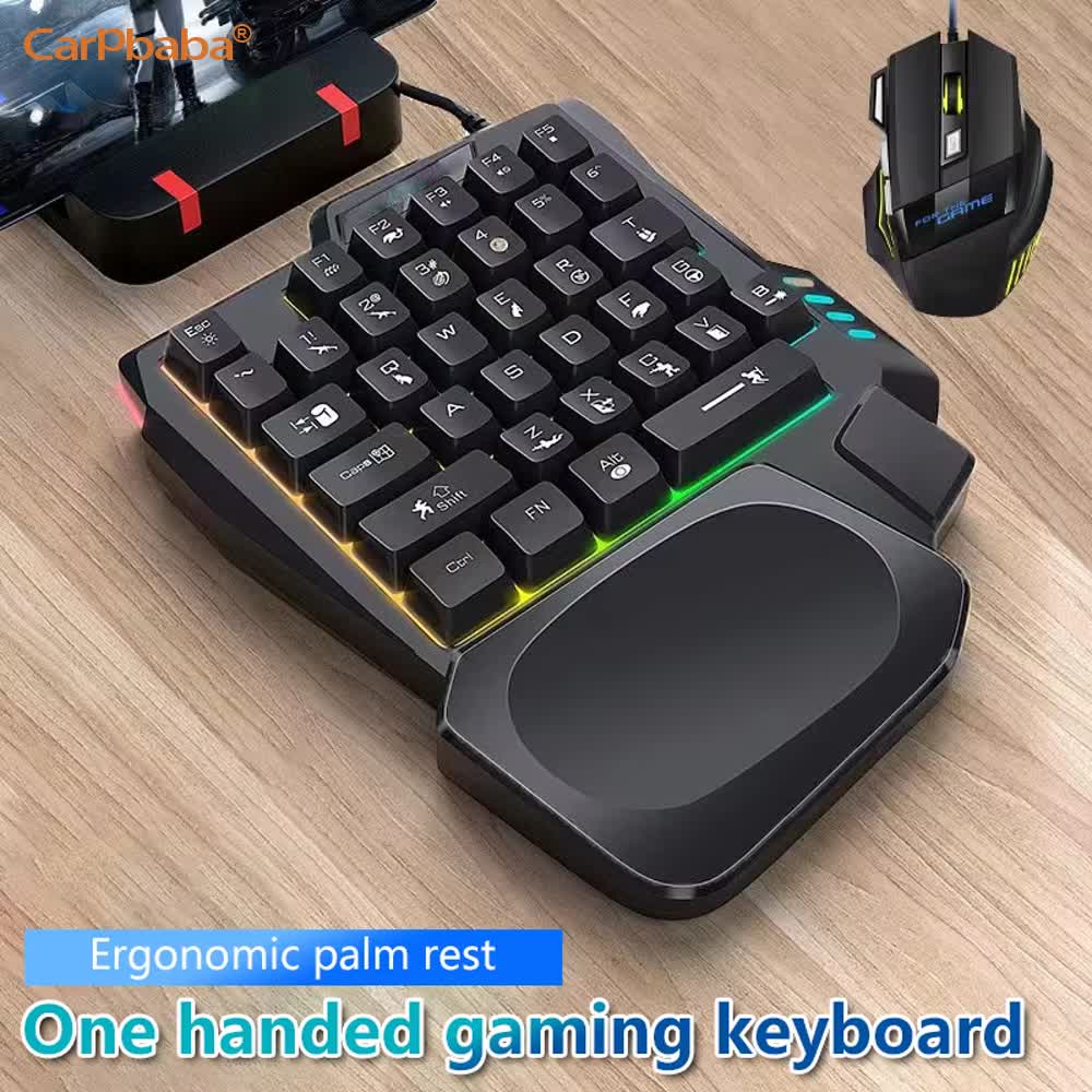Kit Gaming Satu Tangan USB, Ke - Pc Gaming Compact ulasan dan harga