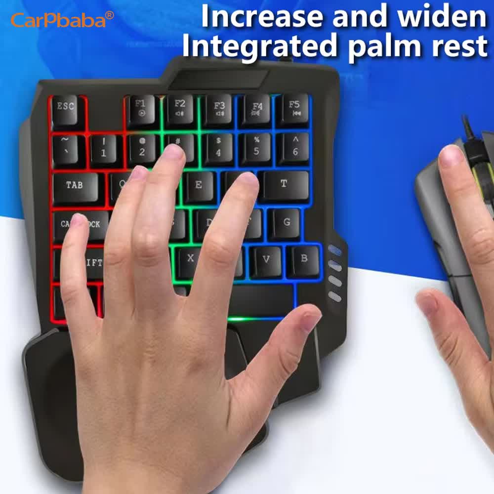 Kit Gaming Satu Tangan USB, Ke - Pc Gaming Compact ulasan dan harga