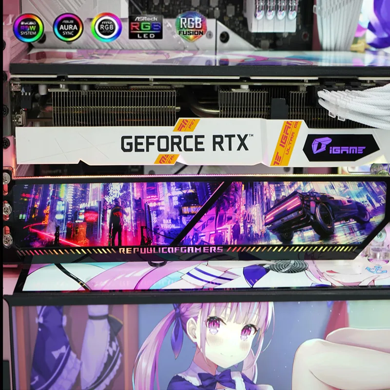 Braket kartu grafis ARGB, dudu - Pc Gaming Graphics Card ulasan dan harga