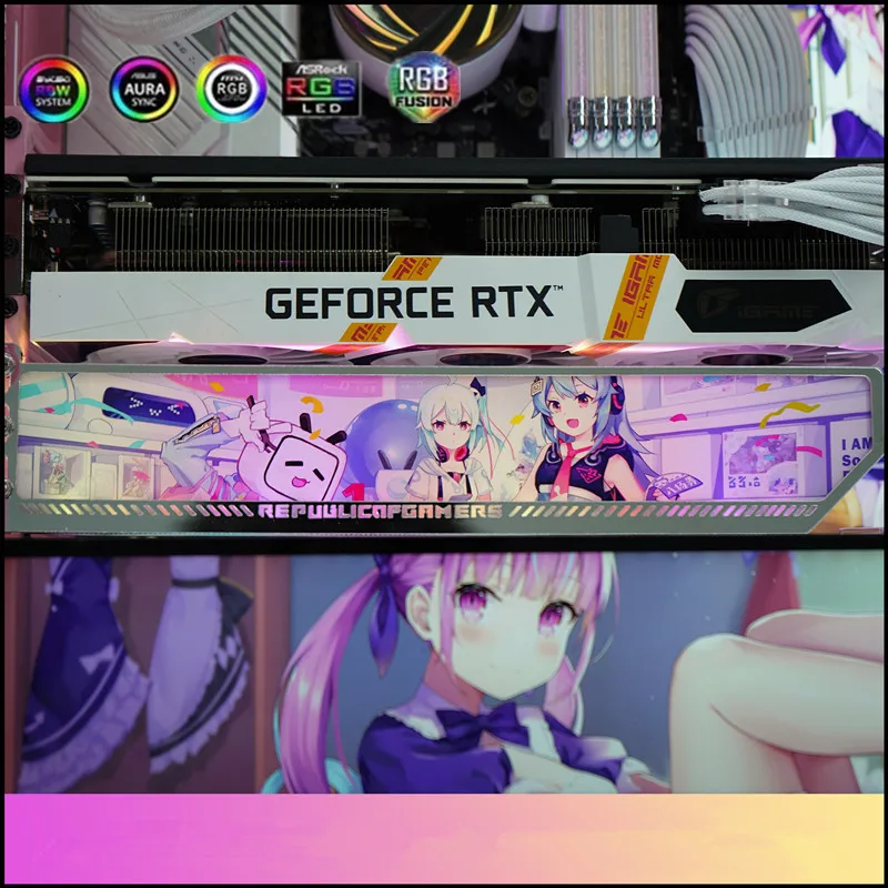 Braket kartu grafis ARGB, dudu - Pc Gaming Graphics Card ulasan dan harga