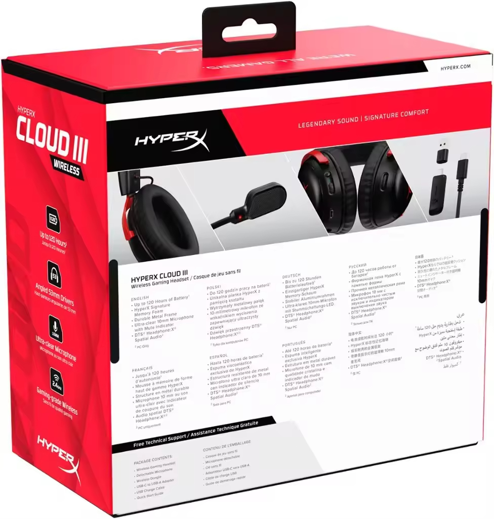 Headset gaming nirkabel HyperX - Pc Gaming Cloud ulasan dan harga