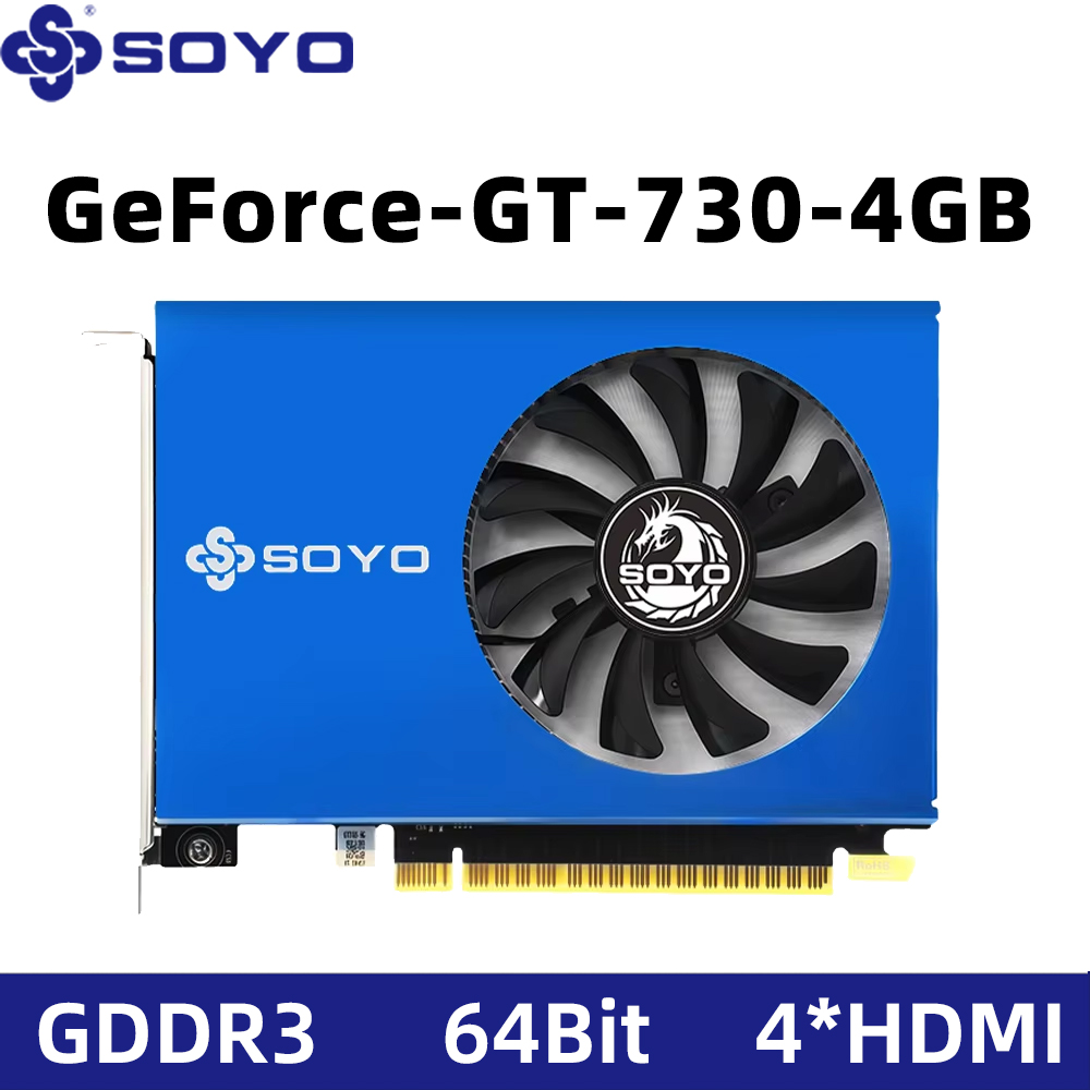SOYO NVIDIA GeForce GT 730 4GB - Pc Gaming Graphics Card ulasan dan harga