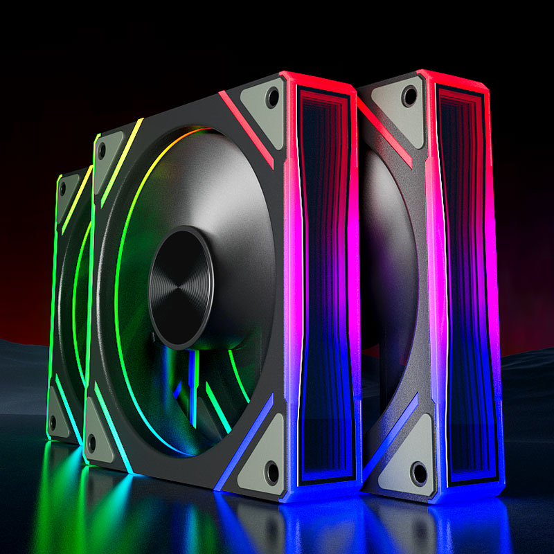 TEUCER Prism S1 ARGB 120mm (12 - Pc Gaming Case ulasan dan harga