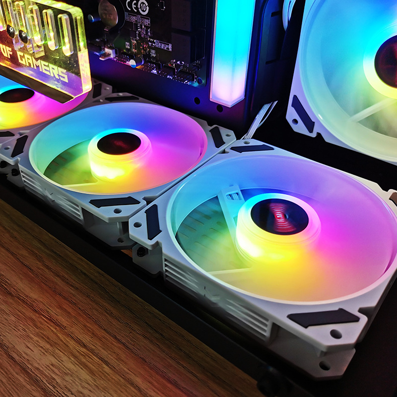 Kipas Casing ARGB 120mm 5V 3PI - Pc Gaming Case ulasan dan harga