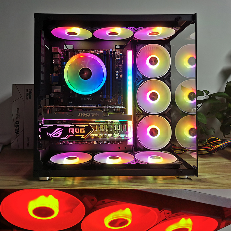 Kipas Casing ARGB 120mm 5V 3PI - Pc Gaming Case ulasan dan harga