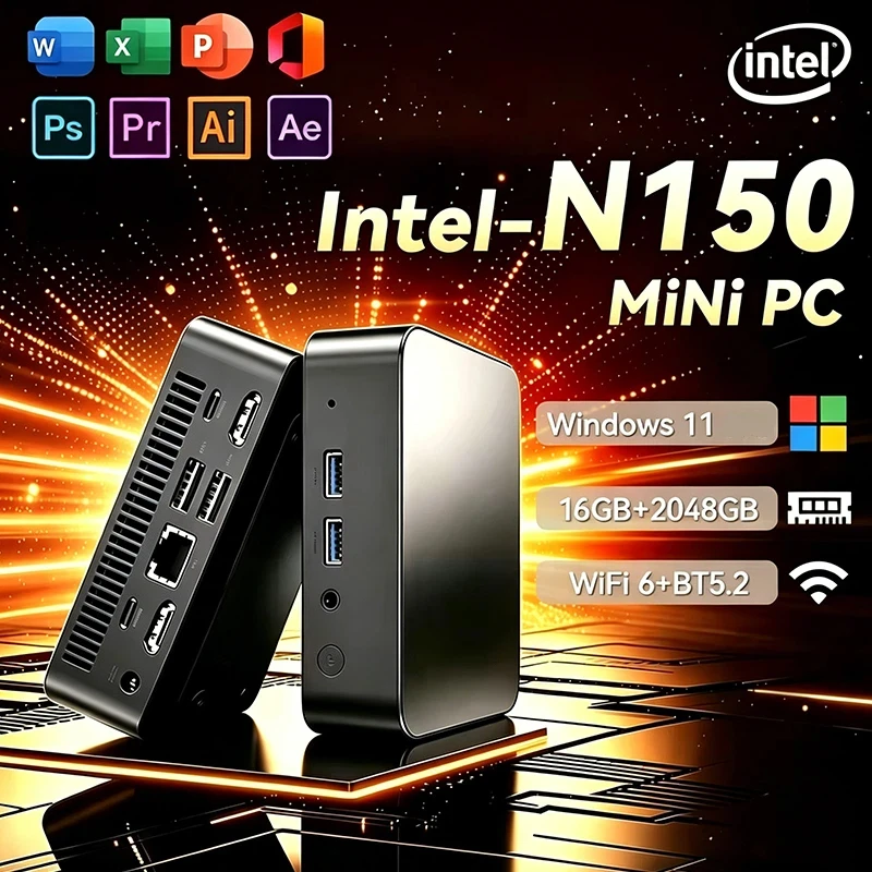 PC Mini BARU Windows 11 Intel  - Pc Gaming Compact ulasan dan harga