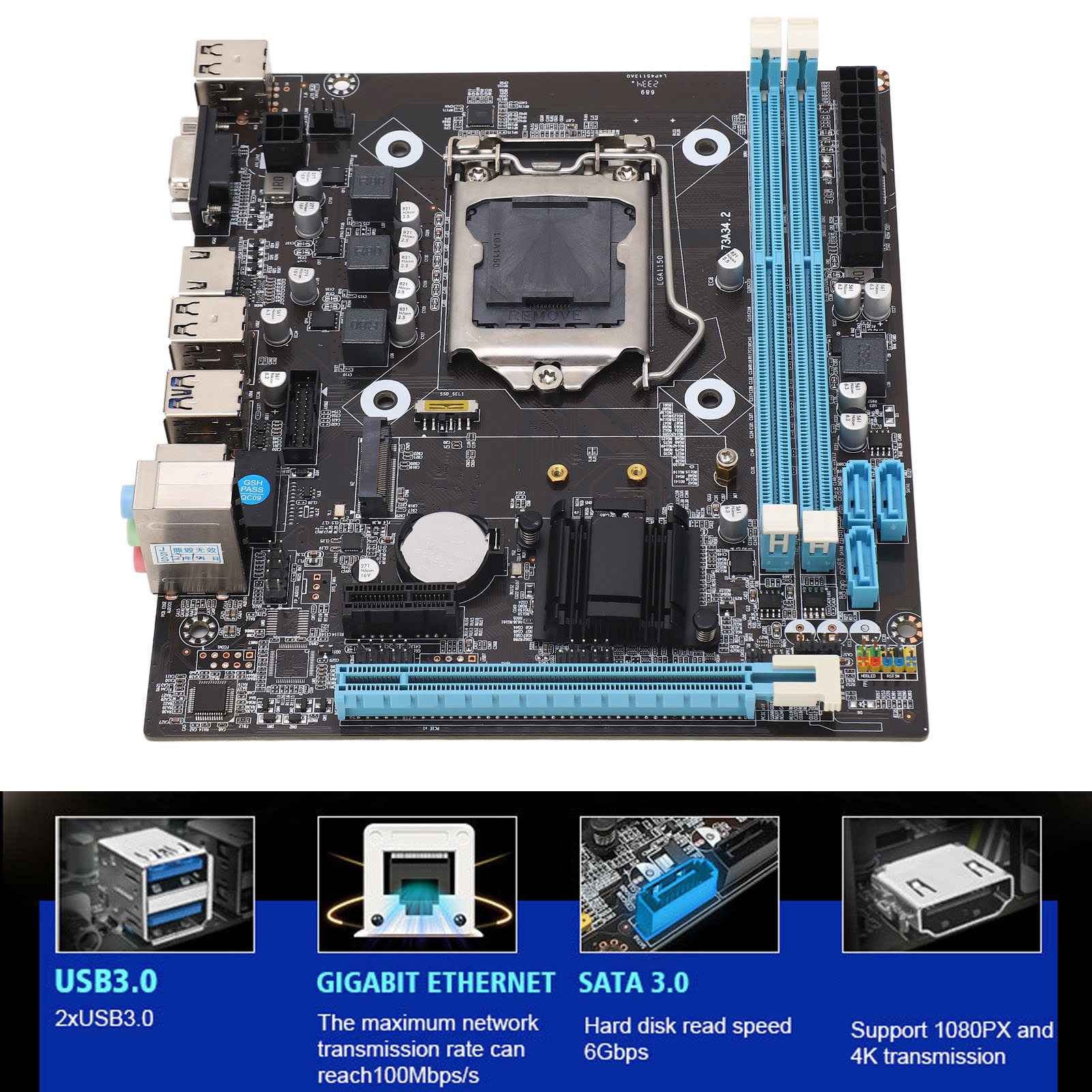 Motherboard Gaming H81 Dual Ch - Pc Gaming I3 ulasan dan harga
