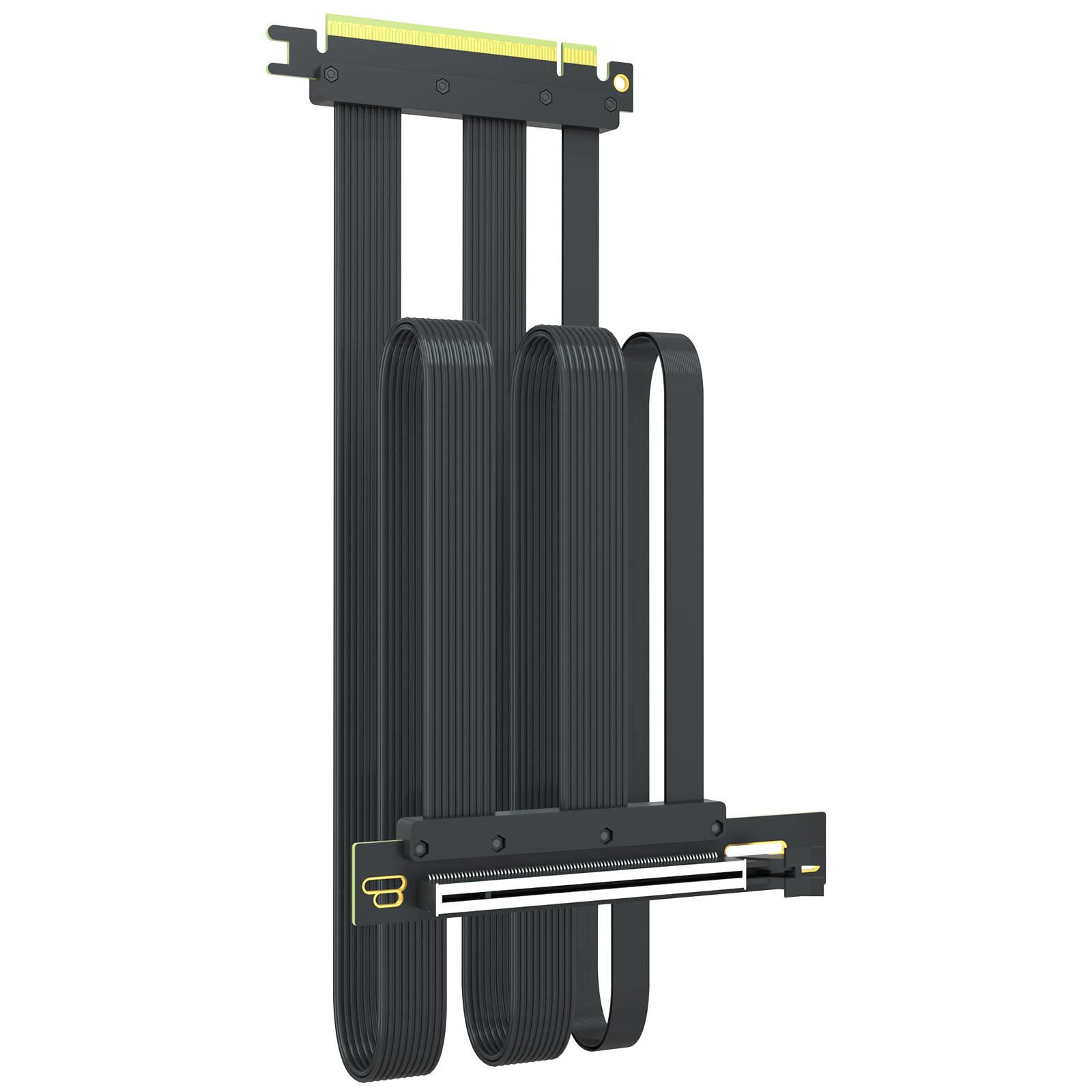 Kabel Riser PCIE 5.0 600mm unt - Pcie Riser Cable ulasan dan harga