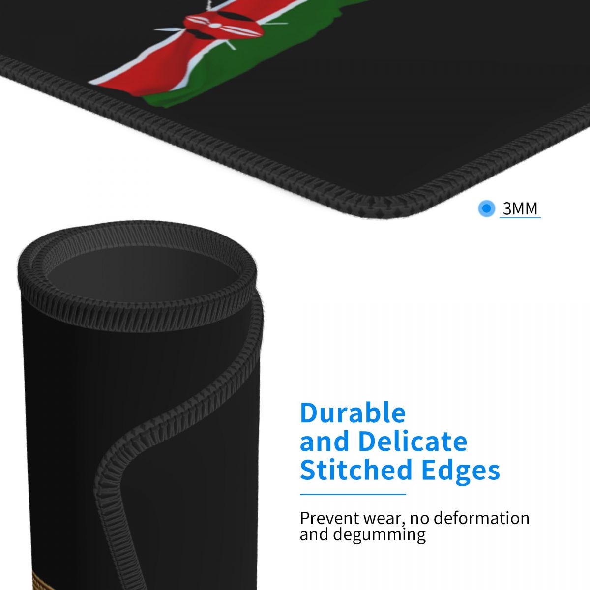 Lambang Kustom Bendera Kenya A - Pc Gaming Kenya ulasan dan harga