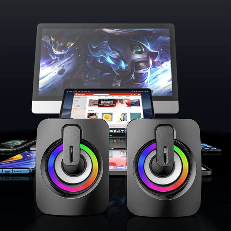 Speaker Komputer Mini Kontrol  - Pc Gaming Compact ulasan dan harga