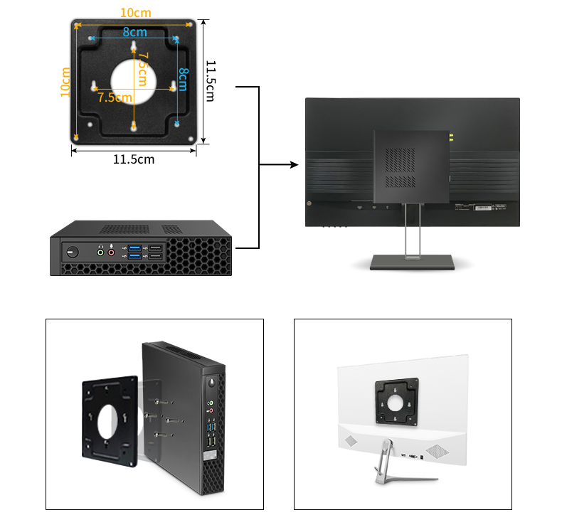 Mini PC Core I3 7100 I5 6400 I - Pc Gaming I3 ulasan dan harga